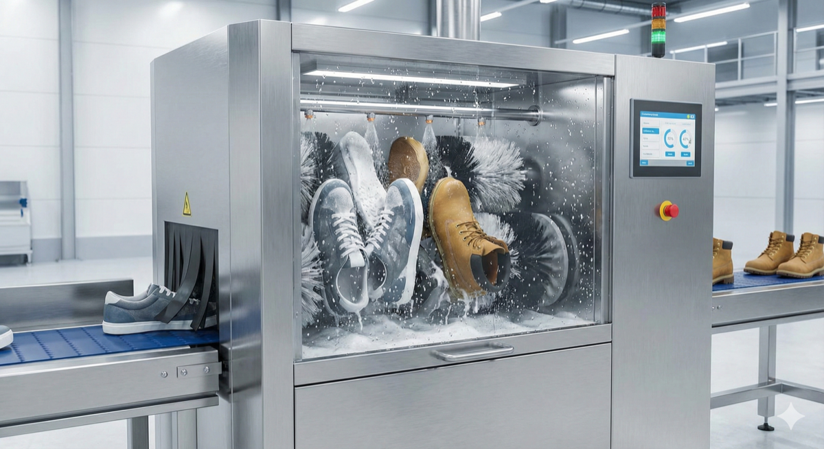Automated shoe cleaning technology